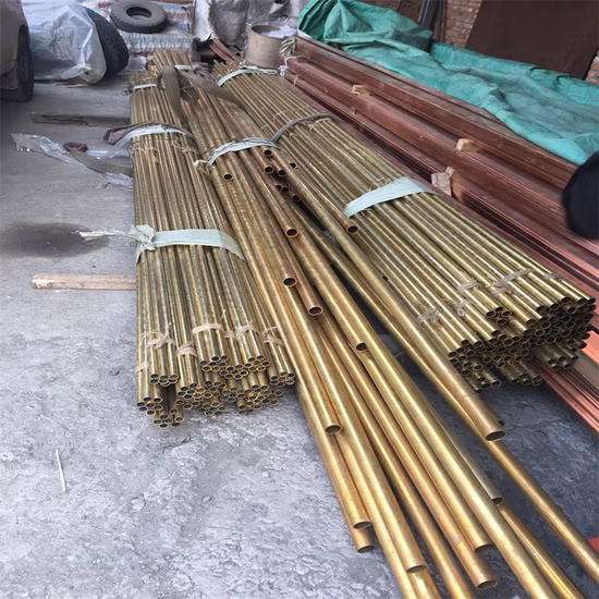 AISI C10800, 0,8 mm dick, 100 mm breit, Kupfer, poliertes Messing