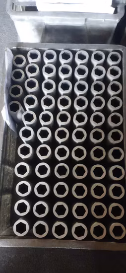 Graphitform mit Beschichtung zum Schmelzen von Messing oder Kupfer